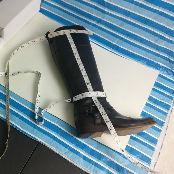 Frye GENUINE LEATHER COUNTRY ENGLISHWOMAN TALL FULL ZIP RIDING BOOT 8.5US/6.5UK - Picture 9 of 13